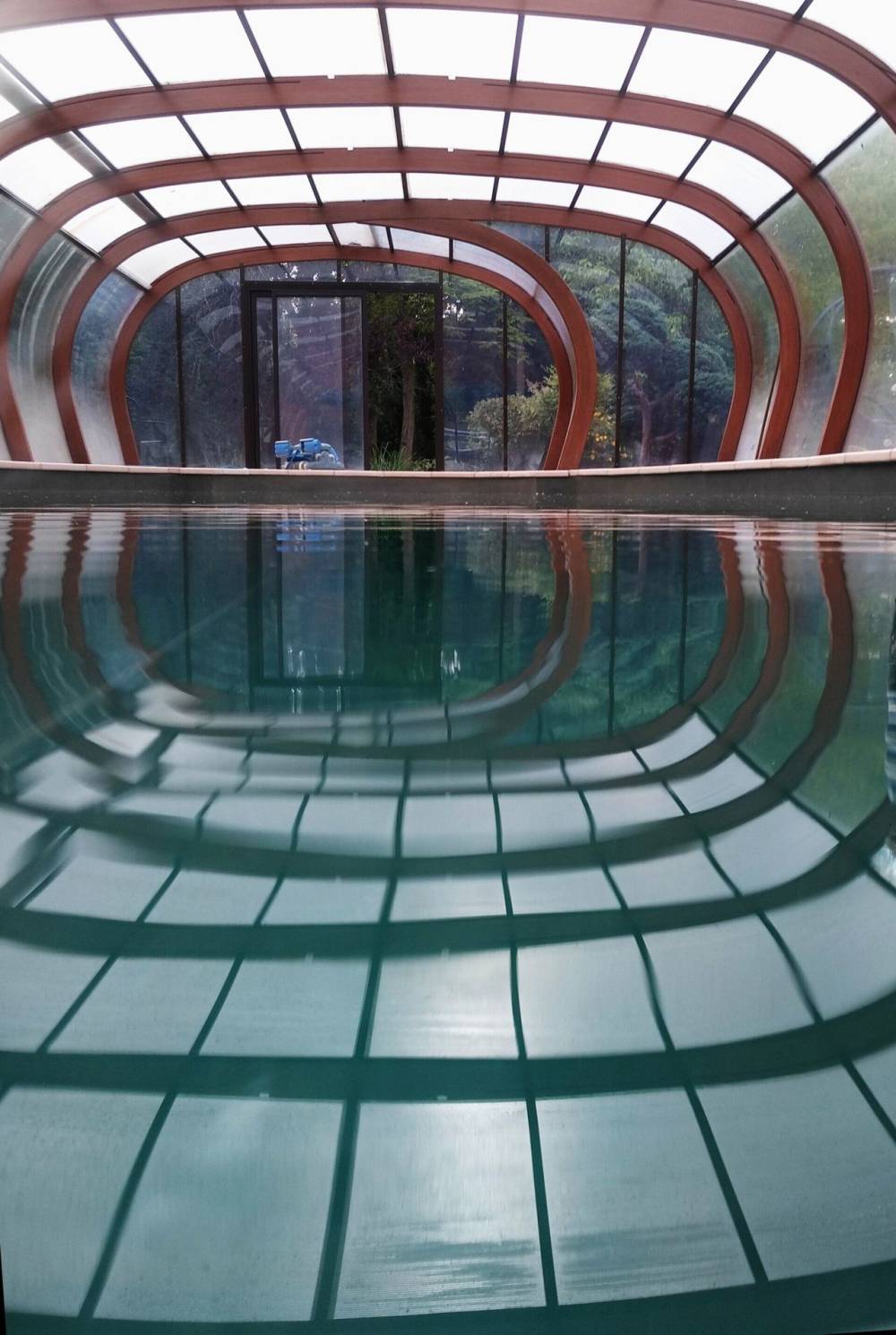 Piscine fermée